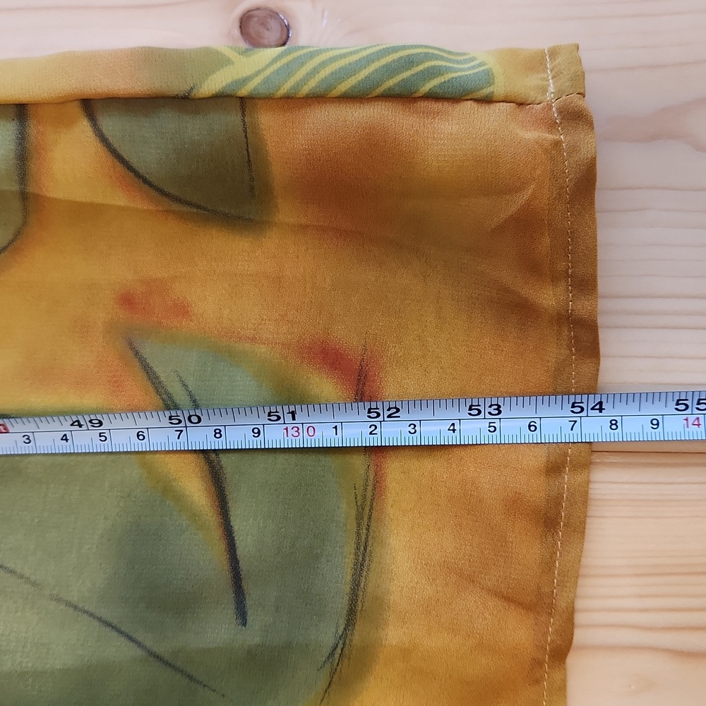 REVERSIBLE Mlle Gabrielle Dress Maxi Watercolor Tropical Boho Chic sz 3X - Picture 17 of 17